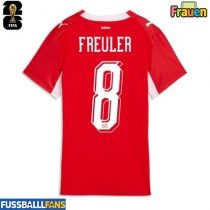 Schweiz Remo Freuler #8 Heimtrikot Frauen WM 2026 Kurzarm
